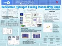 Solar/Wind Hydrogen Fueling Station at IIT (semester?), IPRO 304B: Solar Wind Hydrogen Fueling Station IPRO 304B Poster Sp05