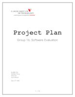 Strategic Management System (Summer2003) IPRO357: 1_Strategic Management System-Software Evaluation Team IPRO357 Summer2003 Project Plan_redacted