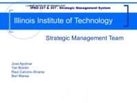 Strategic Management System (Summer2003) IPRO357: Strategic Management System-LACC Team IPRO357 Summer2003 Final Presentation