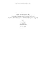 Strategic Management System (Summer2003) IPRO357: Strategic Management System-System Redesign Team IPRO357 Summer2003 Midterm Report_redacted