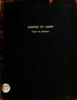 The adaptation of the multi-tapped auto transformer to dimming of incandescent lamps