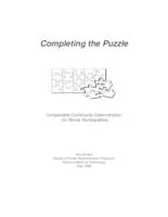 Completing the Puzzle: Comparable Community Determination for Illinois Municipalities