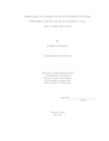 MINDFULNESS AS A MODERATOR OF SELF-ESTEEM, FUNCTIONAL IMPAIRMENT, AND PSYCOLOGICAL FLEXIBILITY IN AN ADULT ADHD POPULATION