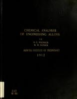 Chemical analysis of engineering alloys
