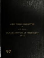 Coke breeze briquetting