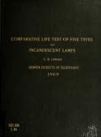 A comparative life test of five types of incandescent lamps