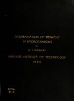 Determination of benzene and its derivatives in admixtures with paraffin hydrocarbons