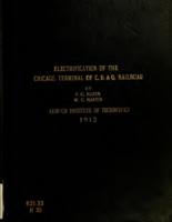 Electrification of the Chicago Terminal Chicago, Burlington and Quincy Railroad