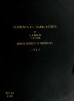 Elements of carburetion