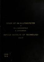 Experimental study of an illuminometer
