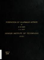 Formation of aluminium nitride