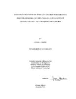 BARRIERS TO TREATMENT FOR INNER-CITY CHILDREN WITH DISRUPTIVE BEHAVIOR DISORDERS AND THEIR FAMILIES: AN EVALUATION OF FACTORS THAT INFLUENCE TREATMENT PARTICIPATION