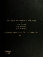 The hazards of grain elevators