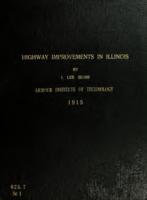 Highway improvement in the state of Illinois