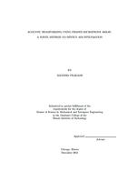 ACOUSTIC BEAMFORMING USING PHASED MICROPHONE ARRAY: A NOVEL METHOD TO DETECT AIR INFILTRATION