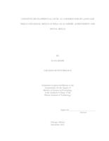 COGNITIVE DEVELOPMENTAL LEVEL AS A MODERATOR OF LANGUAGE SKILLS AND SOCIAL SKILLS AS WELL AS ACADEMIC ACHIEVEMENT AND SOCIAL SKILLS