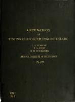 A new method for testing reinforced concrete slabs