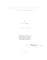 THE RELATIONSHIP BETWEEN CULTURAL ORIENTATION AND ATTITUDES TOWARDS INTELLECTUAL DISABILITY