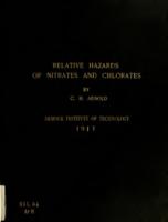 Relative hazards of nitrates and chlorates
