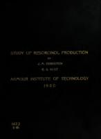 A study of resorcinol production