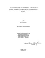 EVALUATING DYNAMIC JOB PERFORMANCE: A FIELD STUDY OF DYNAMIC PERFORMANCE CHARACTERISTICS AND PERFORMANCE RATINGS